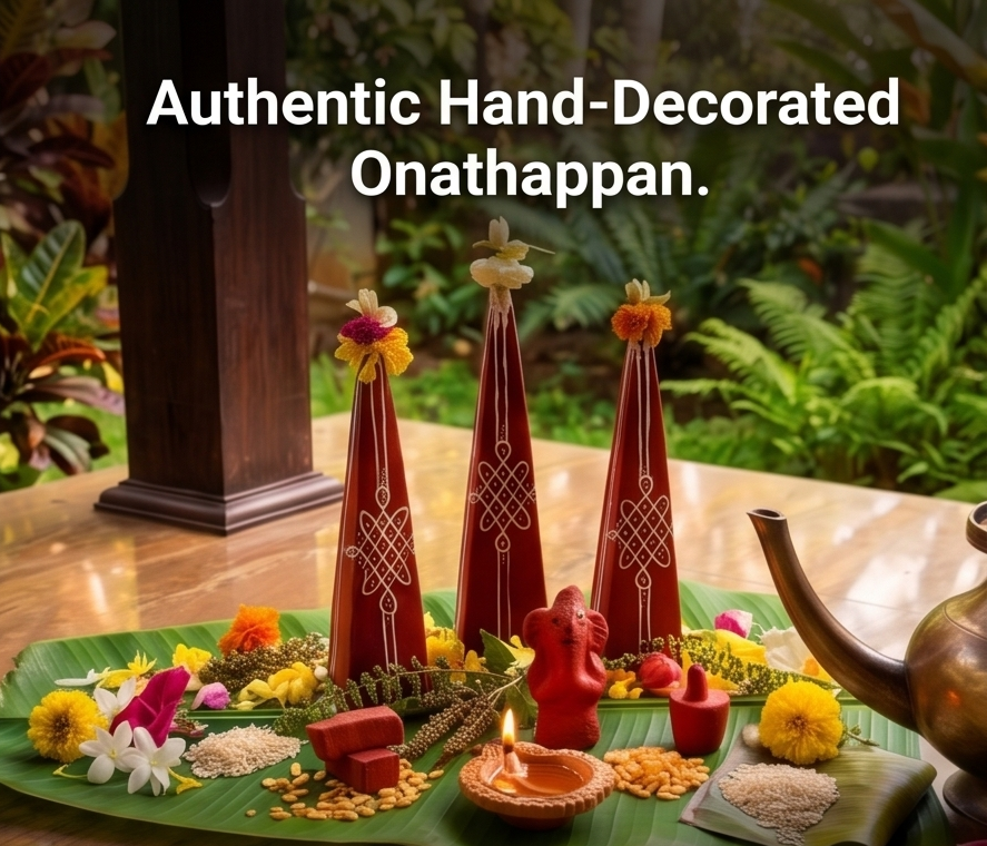 Traditional Wooden Onathappan| Thrikkakara Appan